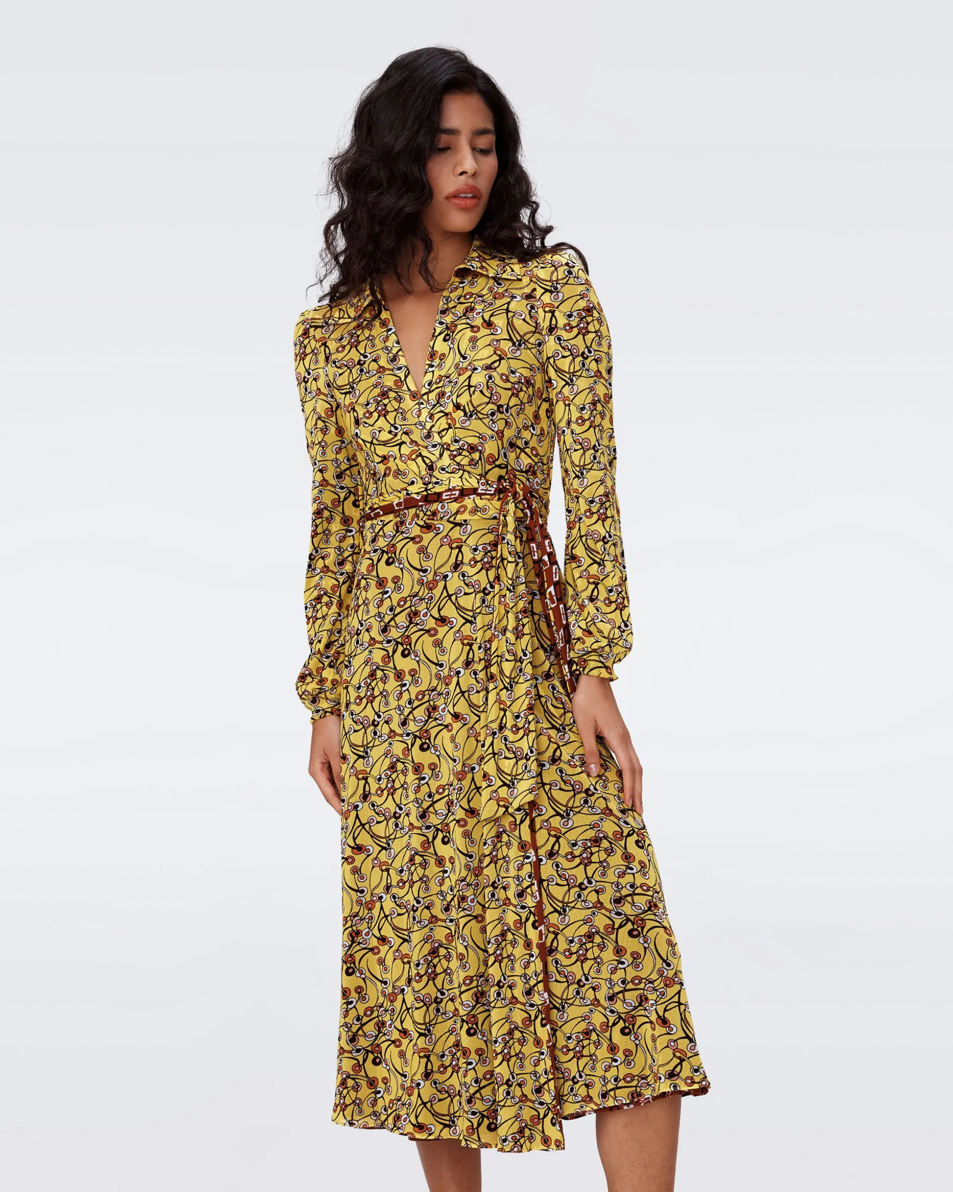 Phoenix Reversible Mesh Wrap Dress