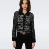 Riva Knit Jacquard Cardigan