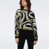 Tierna Knit Jacquard Sweater