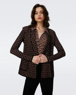 Trillian Knit Jacquard Jacket